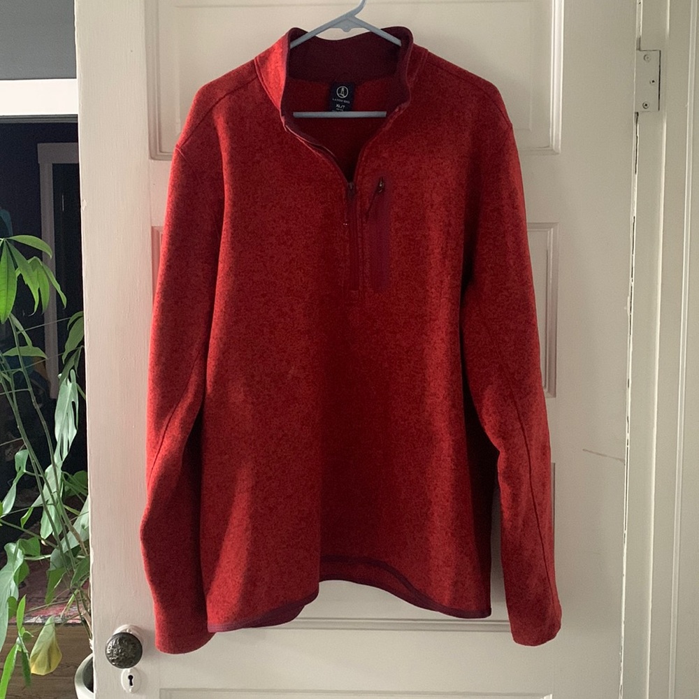 Lands End Mens Quarter Zip